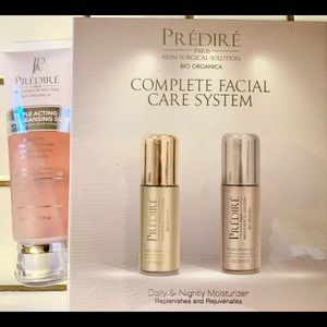 Predire Paris complete facial care system: daily & nightly moisturizer set.